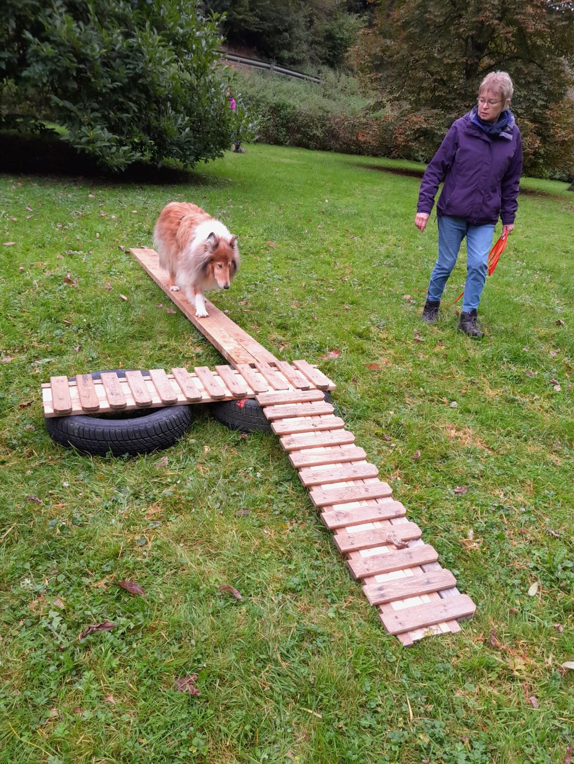 Balance auf der Wippe